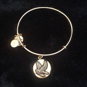 Alex And Ani - Dove coin bangle